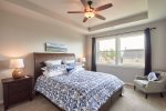 Comfortable King Bed in Master Suite on Main Level
